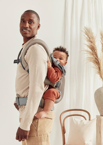 BABYBJORN Baby Carrier Harmony 3D Mesh, Grey beige, 0-3y