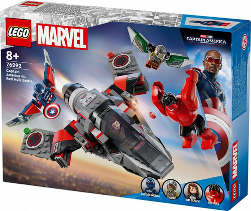 LEGO Super Heroes Captain America vs. Red Hulk Battle 8+