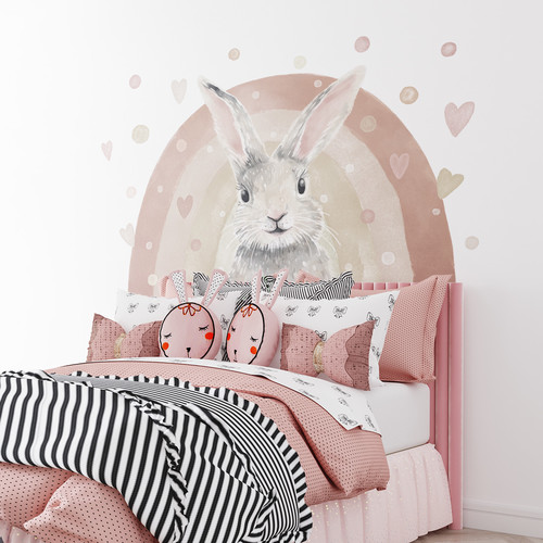 Wall Sticker Set 85x119cm - Rabbit