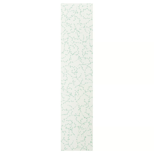 LINNABERG Door, green/patterned, 50x229 cm