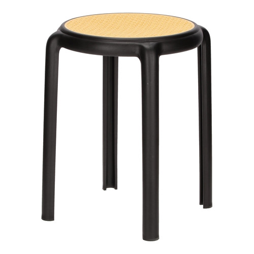 Stool Zula, black