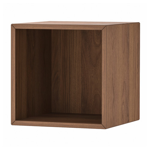 EKET Cabinet, brown walnut effect, 35x35x35 cm