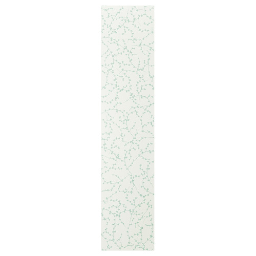 LINNABERG Door, green/patterned, 50x229 cm