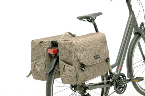 Newlooxs Bicycle Bag Ivy Mondi Joy Double, walnut