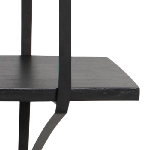 Wall Shelf Combination Belfast 2, grey/black