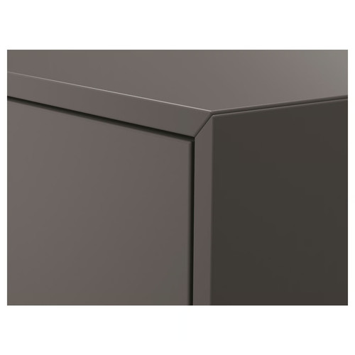 EKET Cabinet with 2 drawers, dark grey, 70x35x35 cm