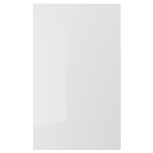 RINGHULT Door, high-gloss light grey, 60x100 cm