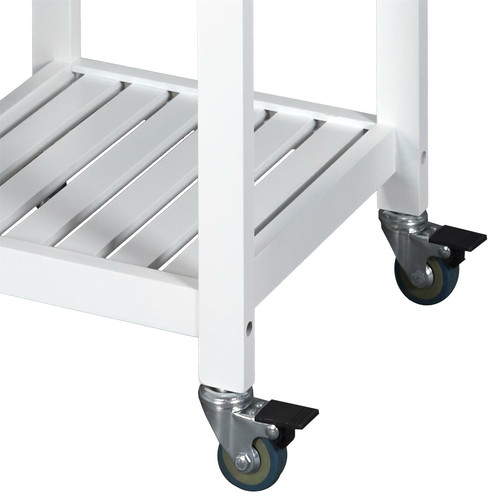 Kitchen Trolley Bish, white