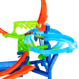 Hot Wheels Aerial Crash Track Set JFD12 5+