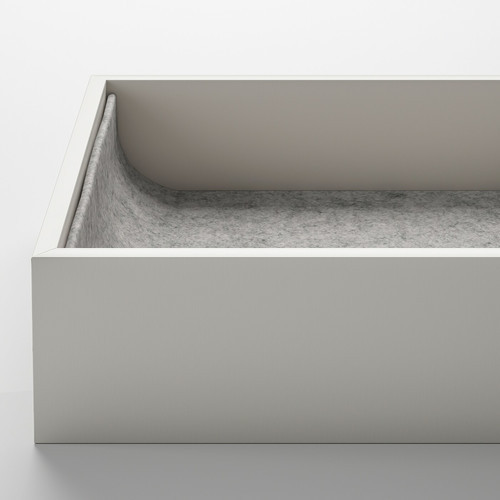 KOMPLEMENT Insert for pull-out tray, light gray, 50x58 cm