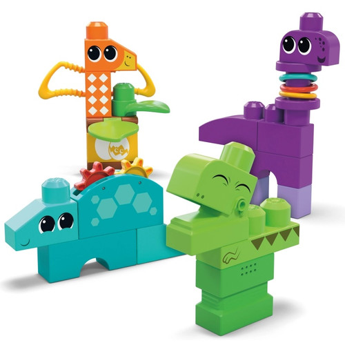 Mega Bloks Squeak 'n Chomp Dinos HKN43 12m+