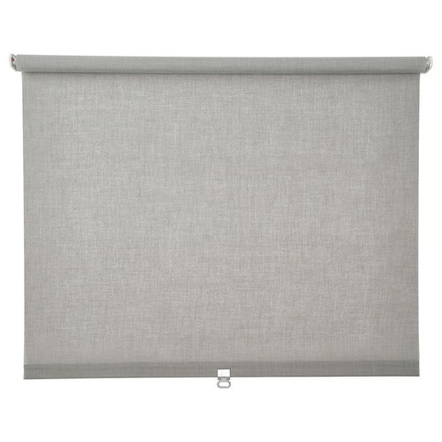 LÅNGDANS Roller blind, grey, 140x250 cm