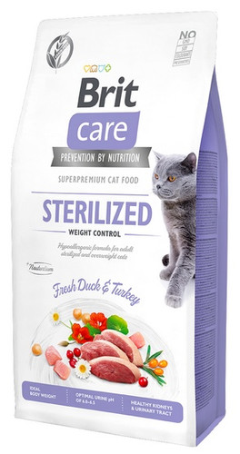 Brit Care Cat Grain Free Sterilized Weight Control 2kg