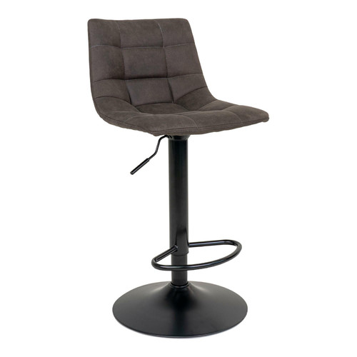 Adjustable Bar Stool Middelfart, dark grey/black