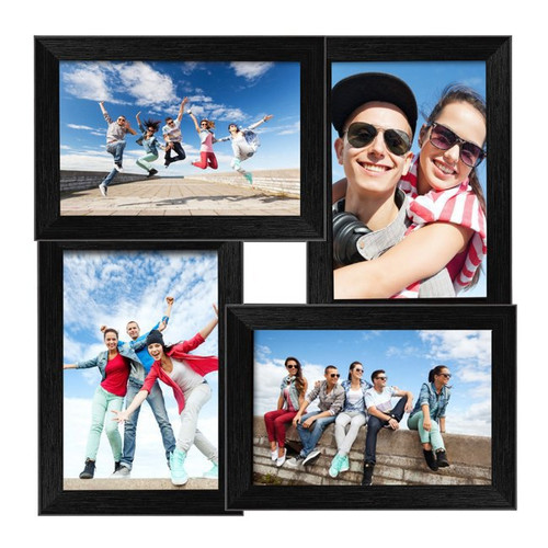 Collage Frame for Photos 10 x 15 cm, black