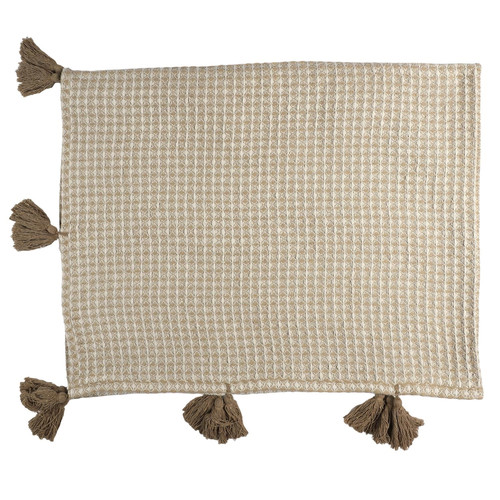 Blanket Honeycomb 120x150cm, beige