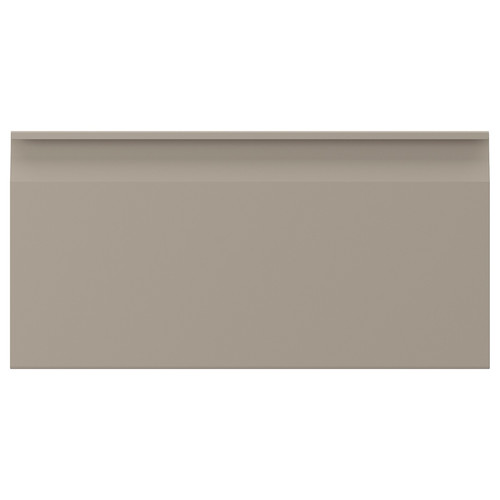 UPPLÖV Drawer front, matt dark beige, 40x20 cm