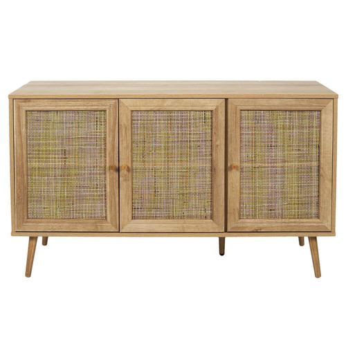 Three-Door Cabinet Bali, natural