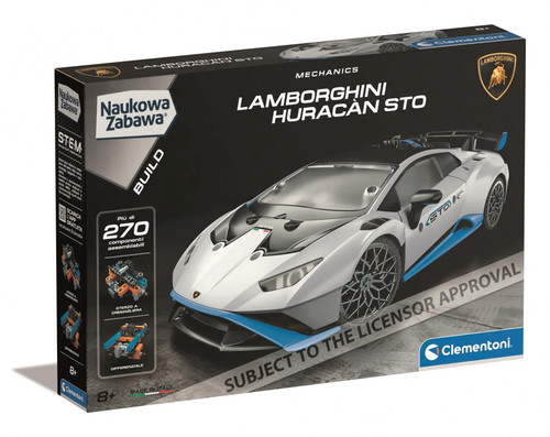 Clementoni Scientific Fun Mechanics Lamborghini Huracan 8+
