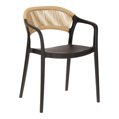 Chair Osma, outdoor, black