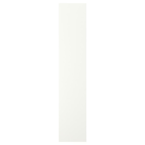 VALLSTENA Door, white, 40x200 cm