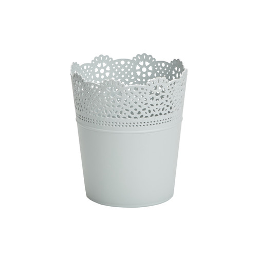 Plant Pot Lace 11.2 cm, egg