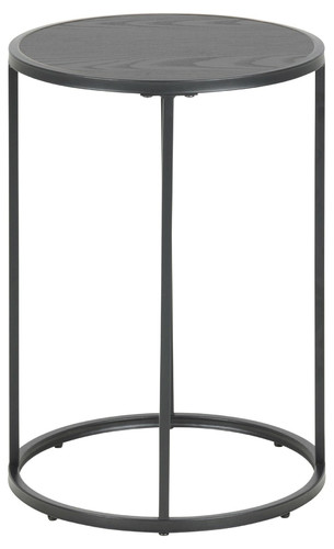 Side Table Seaford 40x40, black