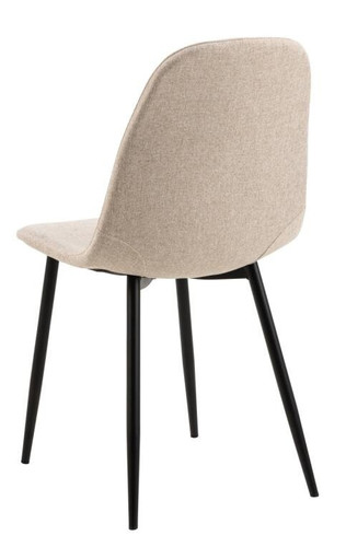 Dining Chair Celia, Beige/Black