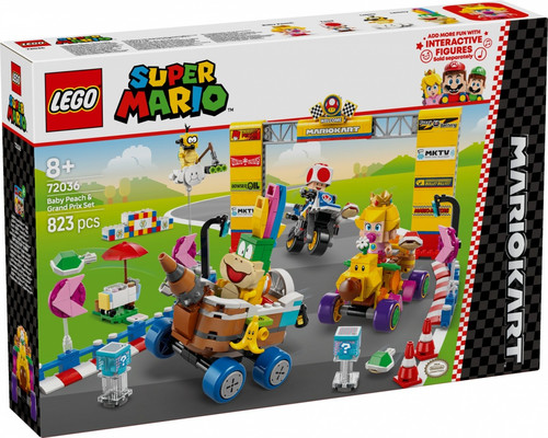 LEGO Super Mario Mario Kart - Baby Peach & Grand Prix Set 8+