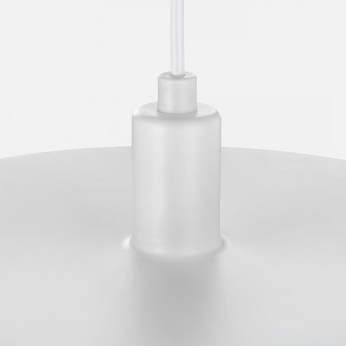 NYMÅNE LED pendant lamp, wireless dimmable white spectrum/white, 38 cm