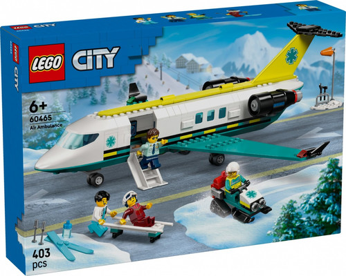 LEGO City Emergency Air Ambulance Plane 60465 6+