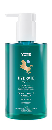 YOPE Hydrate My Hair Shampoo for Dry Scalp 98% Natural 300 ml