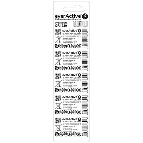 everActive Mini Battery CR1220 5pcs