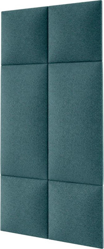 Upholstered Wall Panel Stegu Mollis Rectangle 60 x 30 cm, blue