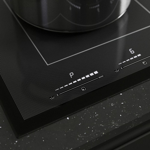 TÄCKNAN Ind hob/int extractor w recirc kit, IKEA 500/black