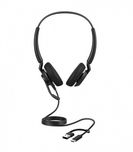 Jabra Engage 40 UC Stereo Headset with Inline Link (USB-A & USB-C)