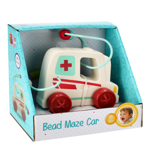 Bam Bam Bead Maze Car Ambulance 18m+