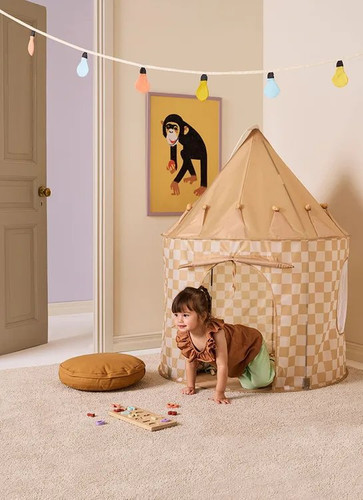 Kid's Concept Play tent, yellow, 3+