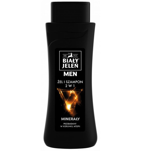 Hypoallergenic Shampoo for Men & Shower Gel 2in1 Minerals 300ml