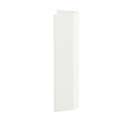 LÄTTHET Handle, white, 13 cm, 1 pack