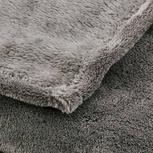 Fleece Throw Lulu 150x180cm, grey