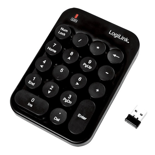 LogiLink Wireless Keypad, 2.4GHz