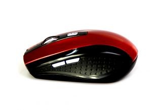 Media-Tech Wireless Optical Mouse Raton Pro, red