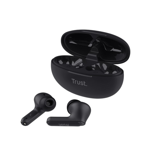 Trust Earbuds Yavi Bluetooth ENC, black
