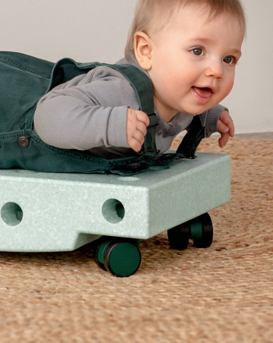 MODU 4x Swirly Wheels, forest green