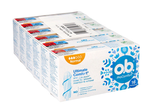 O.B.ProComfort Tampons Ultimate Normal  16 x 6pcs