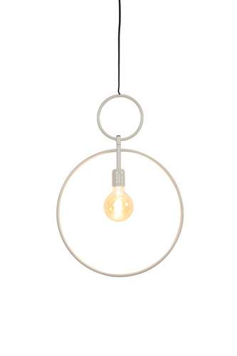 Pendant Lamp Dorina, warm grey