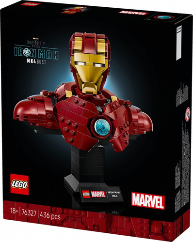LEGO Marvel The Infinity Saga Iron Man MK4 Bust 18+