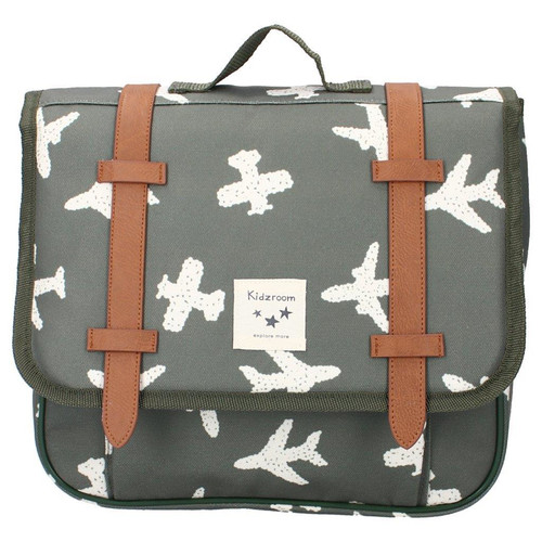 Kidzroom School Backpack Adore More Airplane