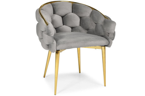 Glamour Chair BALLOON, grey